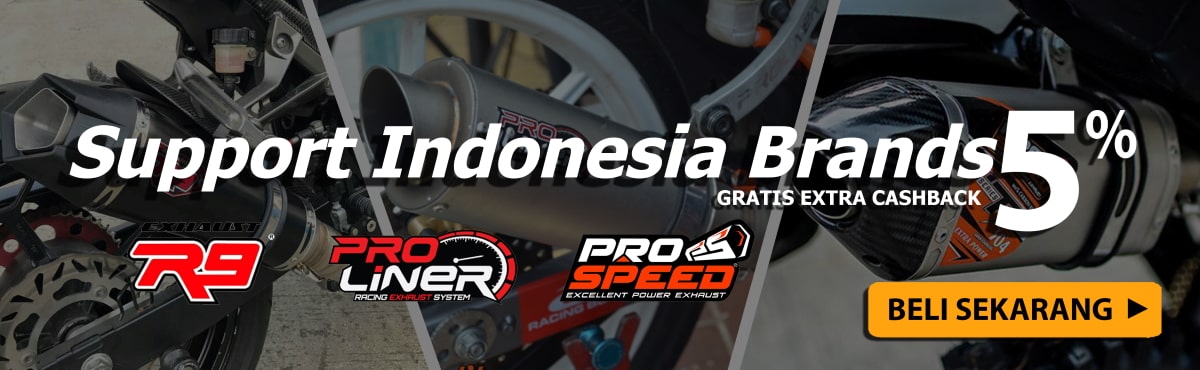 Indonesian exhaust promo - Webike Indonesia