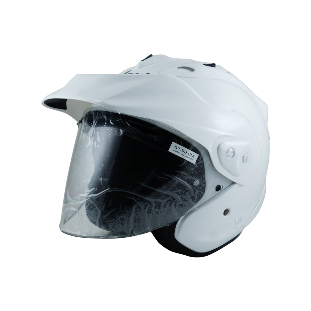 【Arai】CT-R Glass White Open Face Helmet