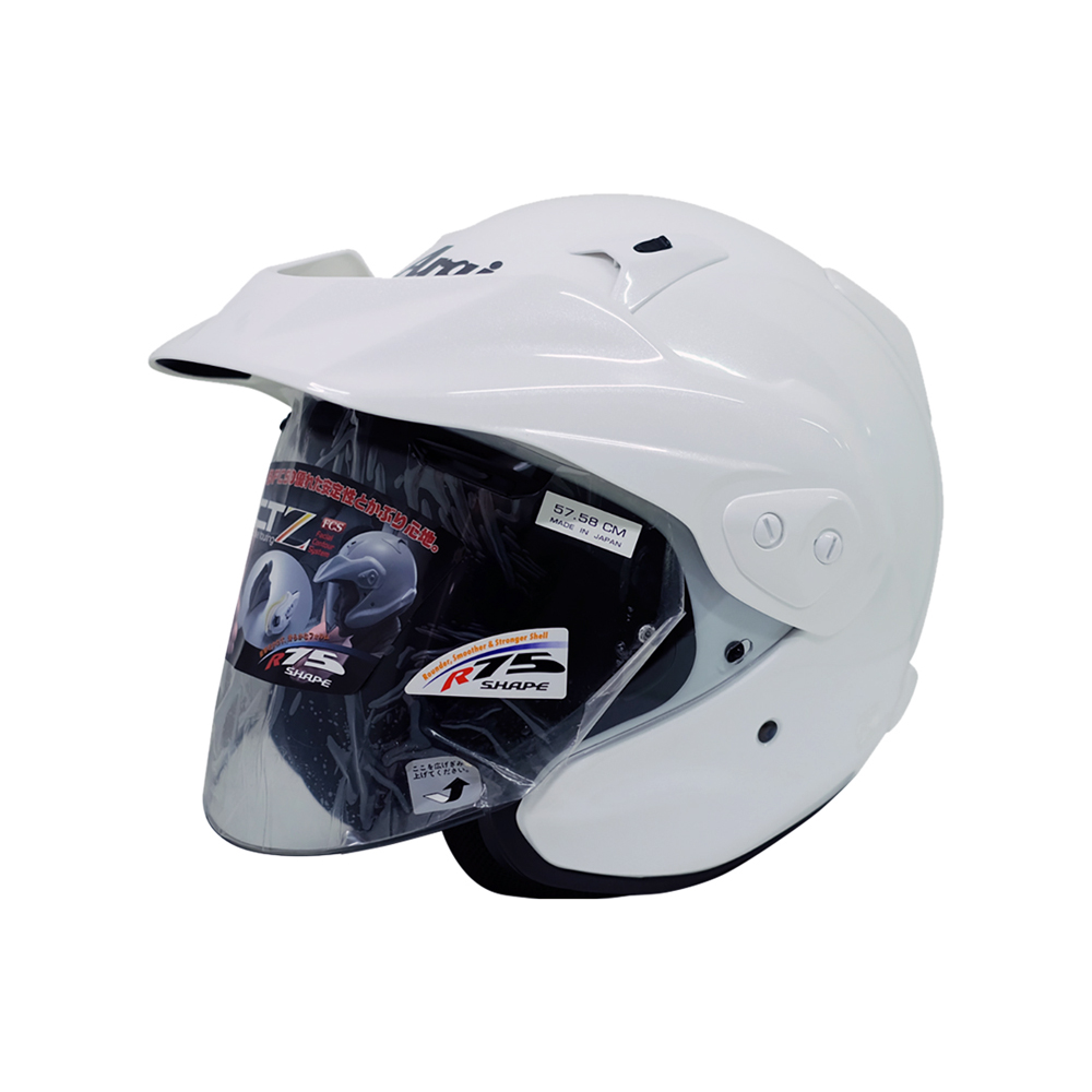 【Arai】CT-Z Glass White Open Face Helmet