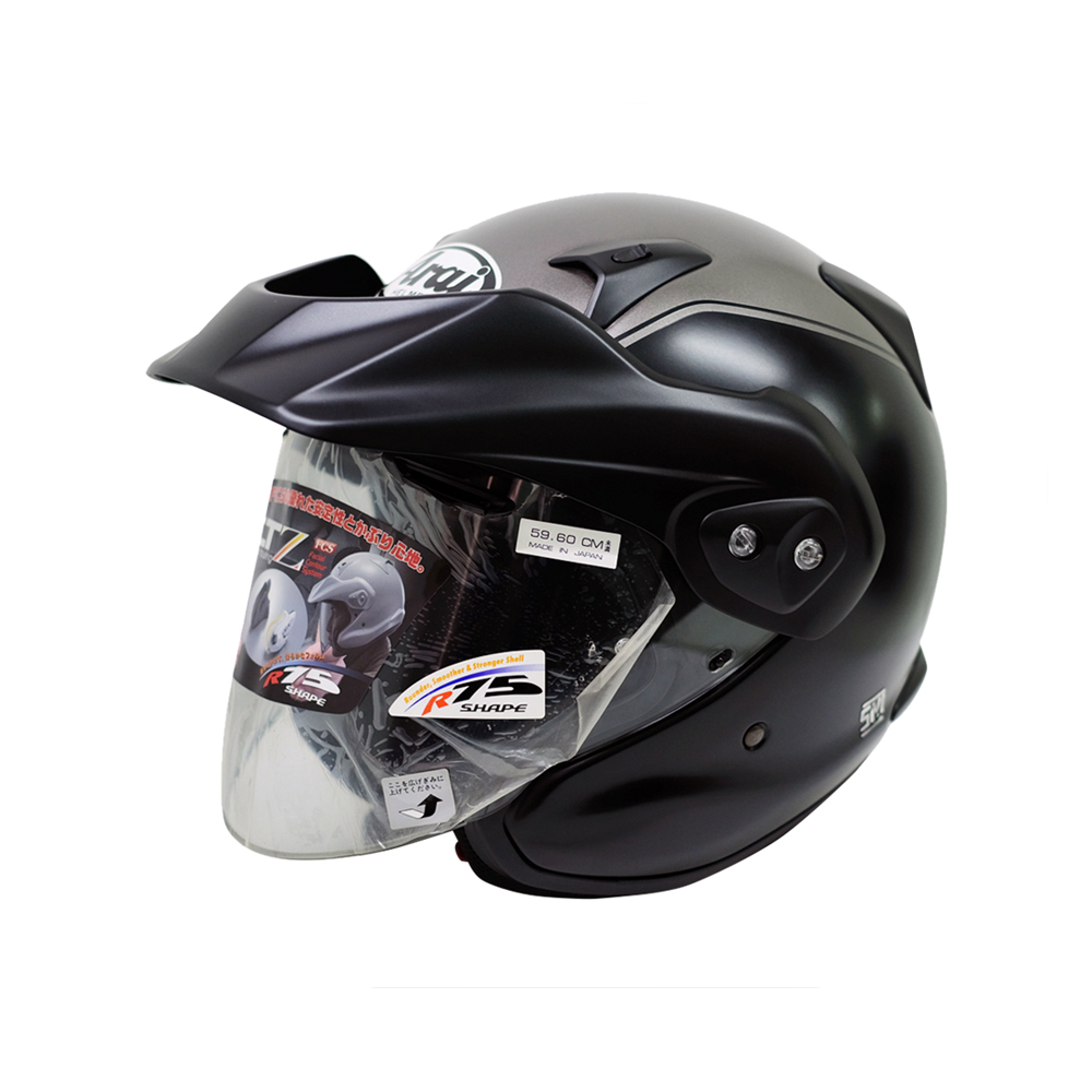 【Arai】CT-Z GW Black Open Face Helmet
