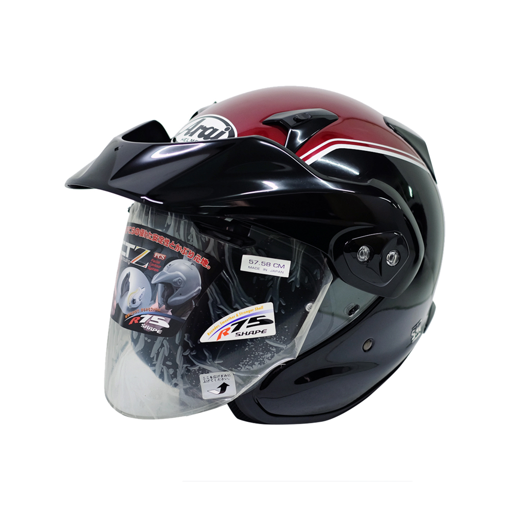 【Arai】CT-Z GW Red Open Face Helmet