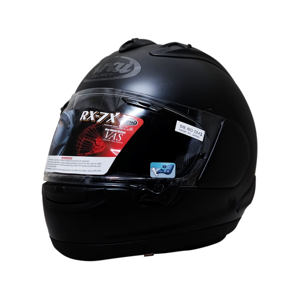 【Arai】RX-7X Flat Black Full Face Helmet