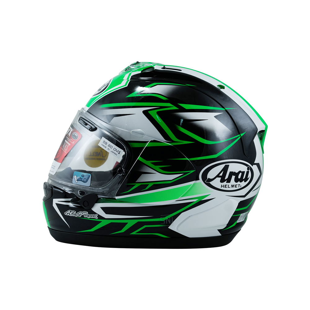 【Arai】RX-7X Ghost Green Full Face Helmet