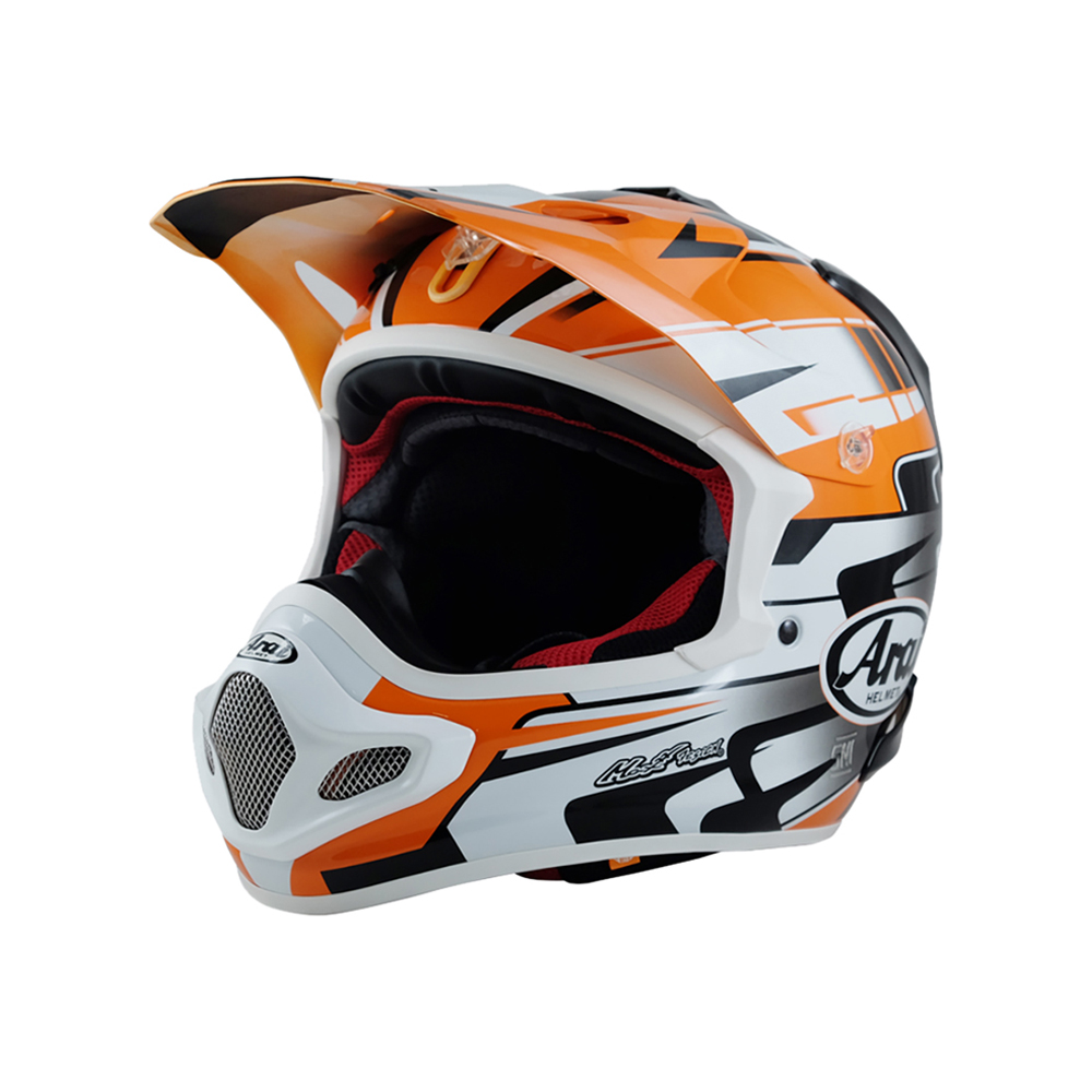 【Arai】VX-4 Tip Orange Off Road Helmet