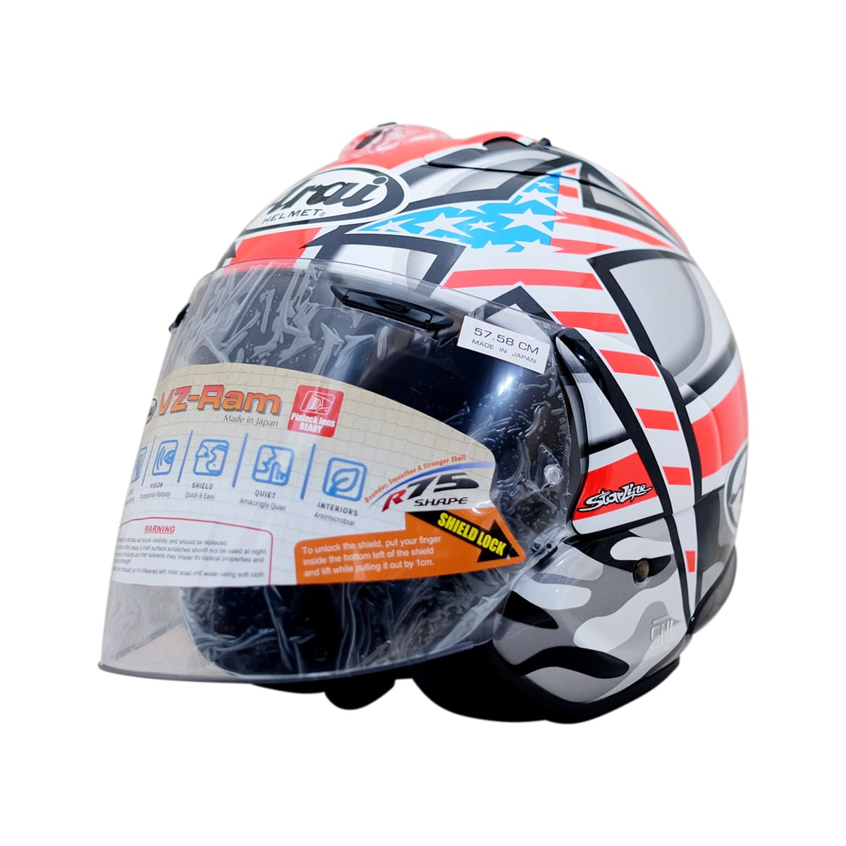 【Arai】VZ-RAM Hayden Laguna Open Face Helmet