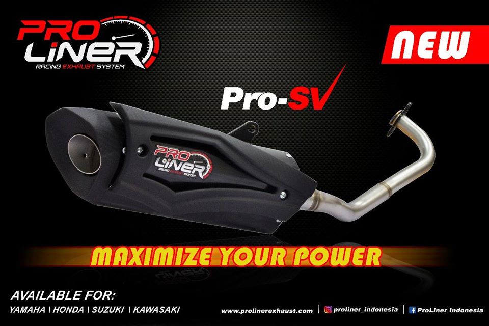 Knalpot Full System Pro SV Yamaha Jupiter MX KING 150cc - Webike Indonesia