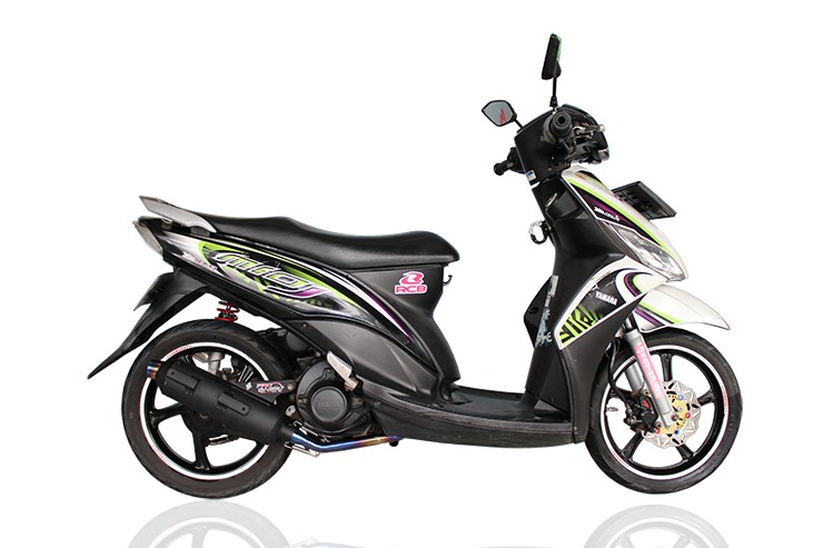 Knalpot Full System Standar Racing BL Yamaha Mio M3 / Mio Soul / Mio Fino / All 125cc FI - Webike Indonesia