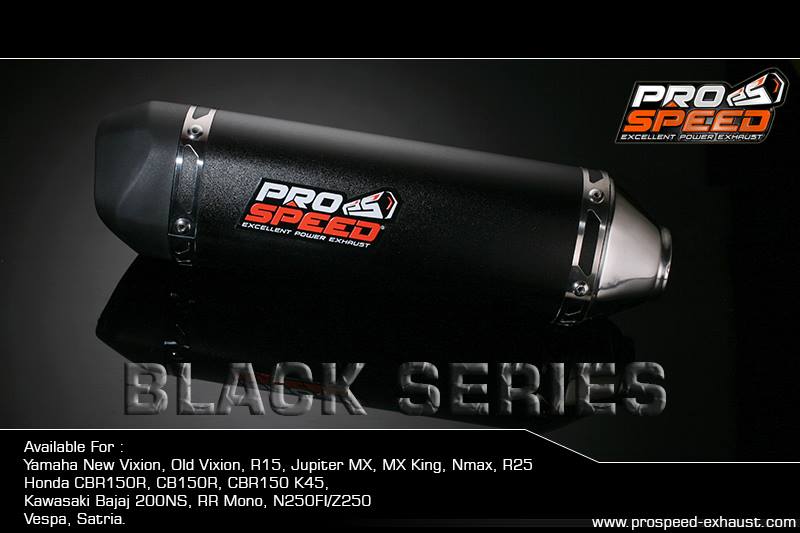Knalpot Full System Black Series CRF150 Bore Up 200cc Model - Webike Indonesia